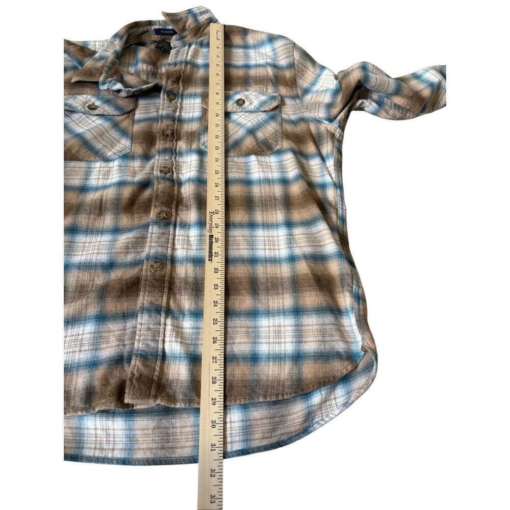 Pendleton Burnside Flannel Button Down Shirt Plai… - image 7
